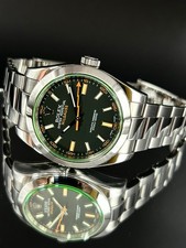 Rolex Milgauss 116400GV Black Dial Stainless Steel Green Crystal 40mm Oyster