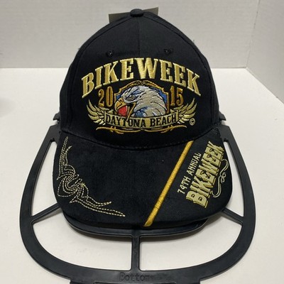 Beach Club Promotions 2015 Bike Week Daytona Beach 74th Annual Hat Ball Cap NWT
