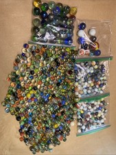 Vintage Marbles Old Manufacturers Colors Swirls Huge Lot Assorted Lot