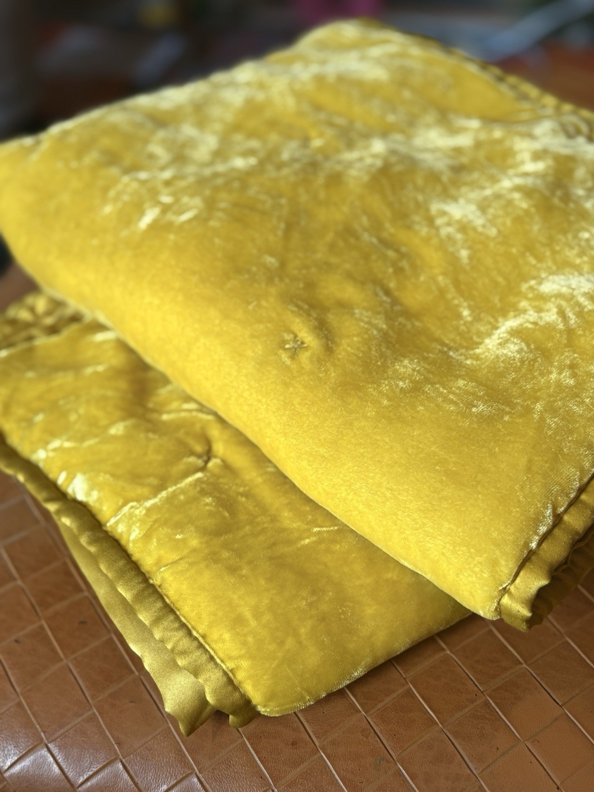 Opalhouse Target 2 Tufted Velvet Stitch Standard Pillow Shams Citron Yellow Gold