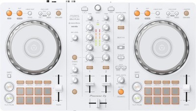 Pioneer DJ DDJ-FLX4-W 2 Deck rekordbox Serato Controller White