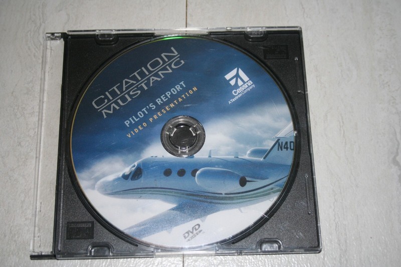 Citation Mustang dvd pilot report