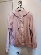 Under Armour Womens Rush Woven Full Zip Jacket Performance Coat Top Long Sleeve