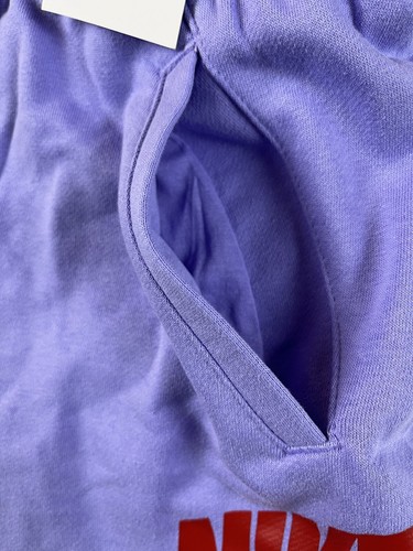 NIKE BOYS Sportswear Activewear Shorts 8” Terry Lavender Purple SIZE XL, NEW $30 - Picture 10 of 10