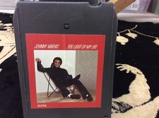 8 Track Tape Johnny Mathis  you Light Up My Life  1978 Columbia