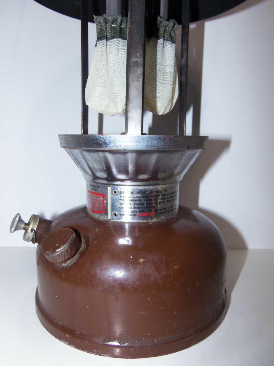 連れていきたい極上ランタン 1978年Coleman275-710箱付ブラウン Vintage Working Brown Coleman 1978 Lantern Model 275 Double