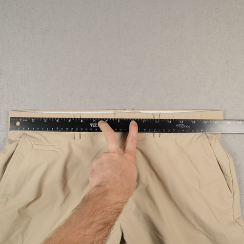 Kjus Ike Pants Mens 35x32 Beige Chino Regular Fit Performance Golf - Picture 5 of 17