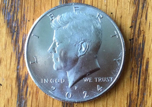 NICE Uncirculated 2024-P Kennedy Half Dollar 50 Cent Coin! From Loomis Bank Roll