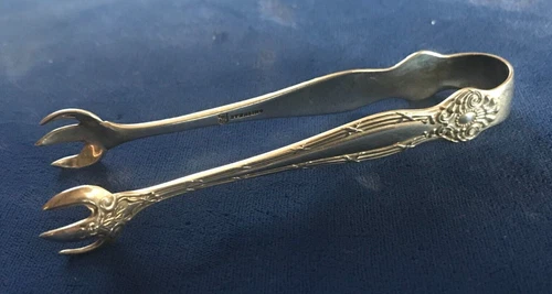 EMPIRE by Towle Sterling Silver Tongs 4 Inch No Mono