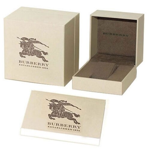 Brand New Burberry BU9380 Stainless Steel Black Dial Chronograph