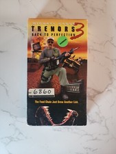 TREMORS 3 BACK TO PERFECTION VHS Tape, COMPLETE/TESTED SEE PHOTOS VHS61 