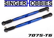 Traxxas 7748X Toe Links X-Maxx TUBES BLUE-Anodized 7075-T6 Aluminum X-Maxx TRA1