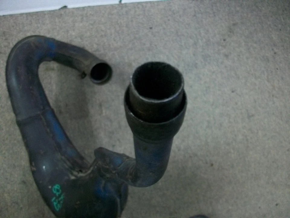 1982 Yamaha YZ125 Silenciador de Escape Câmara de Expansão Tubo de Escape 82 YZ 125 - Imagem 4 de 4