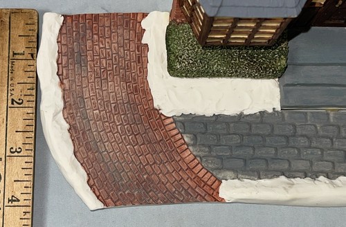 1988 Hudson Pewter The Villagers House 4300 Townhouse - Picture 10 of 12