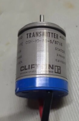 Clifton Transmitter CGH-10-AS-5/B718 , Rotor 1 Phase 26 V, Stator 3 Phase 11.8 V