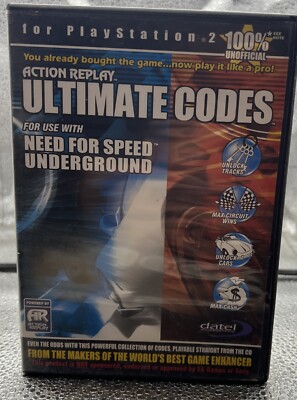 Action Replay Ultimate Codes: Need for Speed Underground (PS2) CIB | eBay