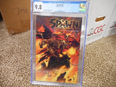 Spawn 86 cgc 9.8 Image 1999 WHITE pgs NM MINT Todd McFarlane GREAT Capullo cover