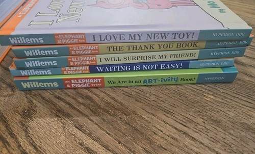 Lot Of 10 Elephant & Piggie Books By Mo Willems 1 Paperback, 9 Hardcover - Picture 20 of 22