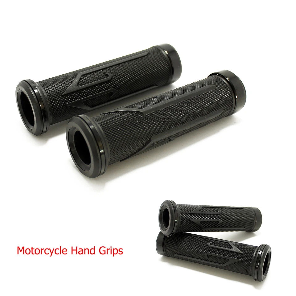 Bikes 7/8" Rubber Gel Handlebar Hand Grips For Yamaha Honda Kawasaki Suzuki - Image 2 of 4