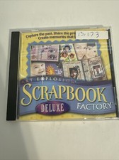 Art Explosion Scrapbook Factory Deluxe 2001 Windows 95 98 NT 2000 XP CD Rom pc1