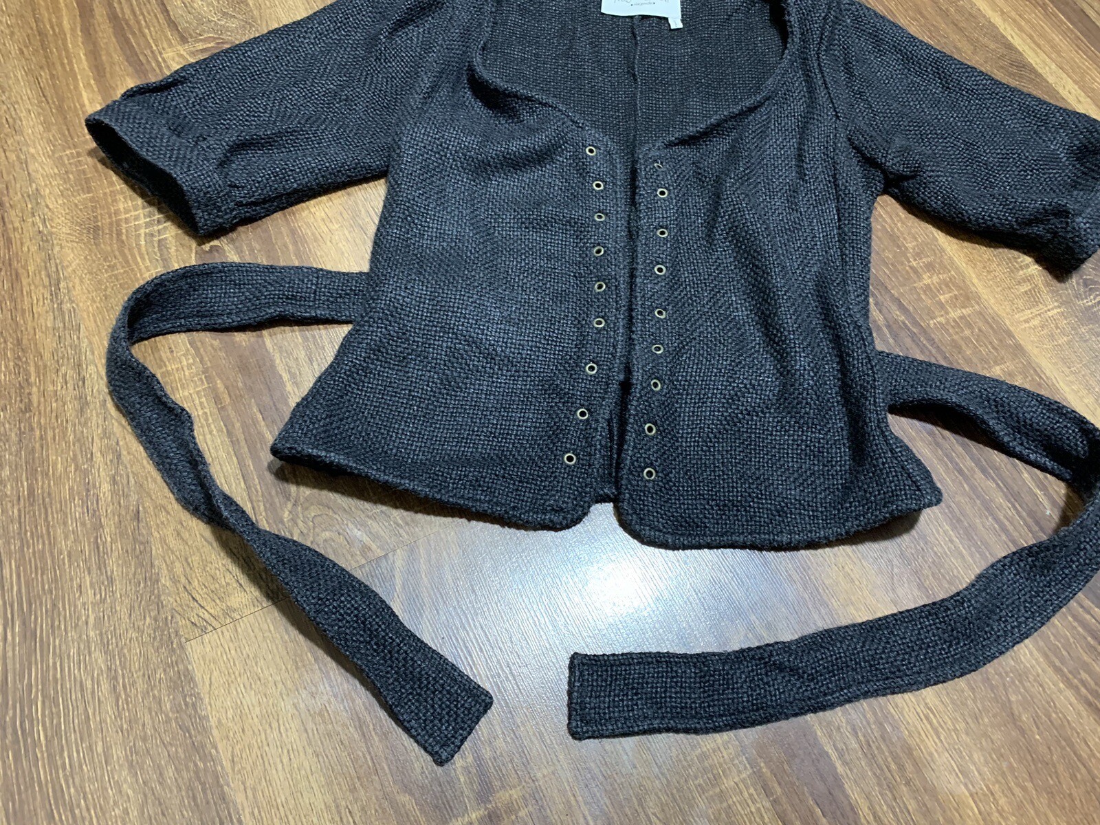 Cardigan top in seta Yves Saint Laurent Rive Gauche 2006