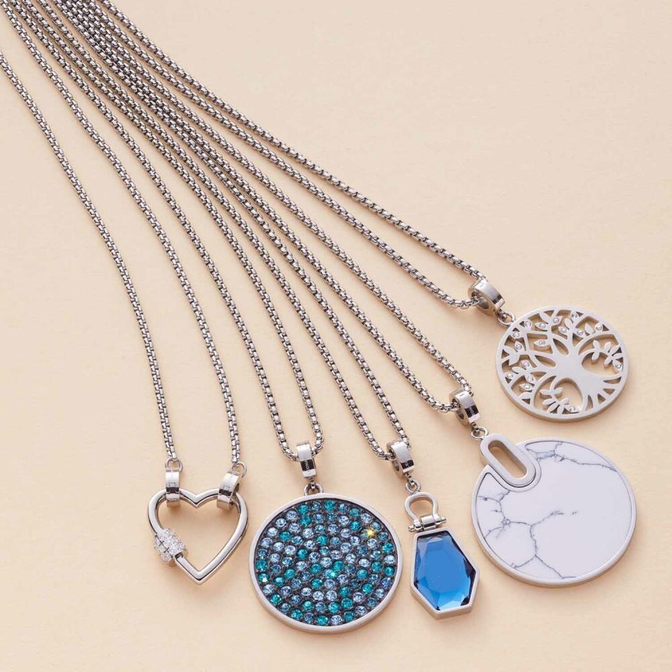 Leonardo Jewels Holly Clip & Mix hanger, kettinghanger van roestvrij
