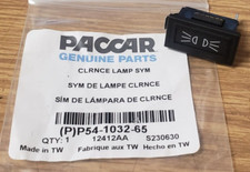 ~NEW PACCAR KENWORTH CLEARANCE LAMP DASH INSE...