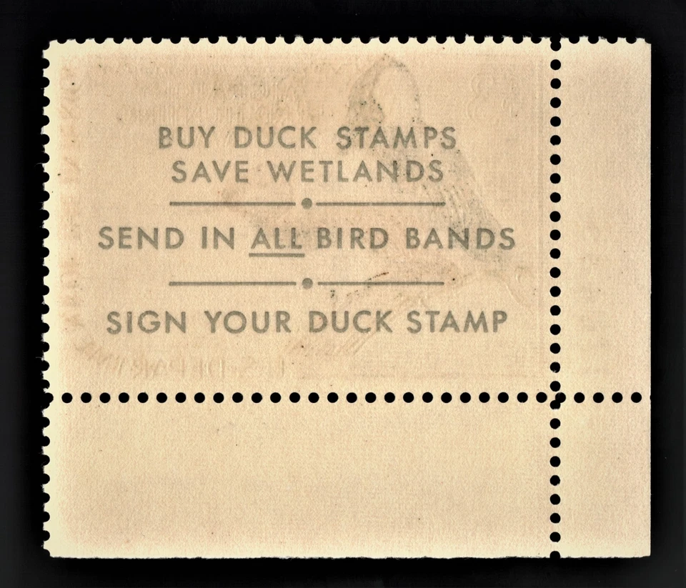 #RW35 1968 US Federal Duck Stamp $3 Migratory Bird Hunting MNH OG NH #80 - Image 2 of 2