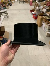 Vintage Old Bond Street Preston & Co. London Stove Top Hat Abe Lincoln Minty!