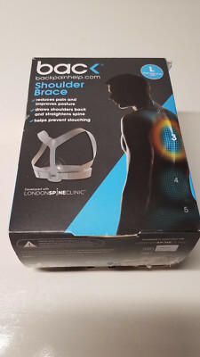 BAC Shoulder Brace Large Chest up to 121cm (48'')   Improves posture reduces pain
