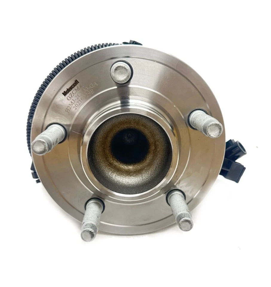 Buje y cojinete de rueda delantera Motorcraft con sensor para 03-04 Crown Victoria Town Car Foto 2 de 4