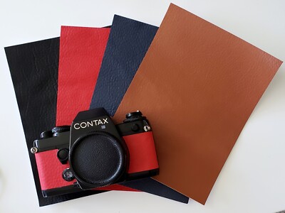 Replacement Leatherette Leather Sheet Cover Skin DIY Camera Refresh 0.7mm Thick
