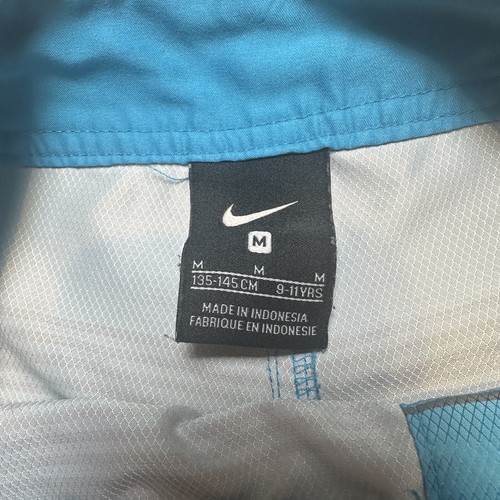Baúles de baño Nike para niños a rayas azules y naranjas coloridos brillantes tabla corta - Imagen 6 de 6