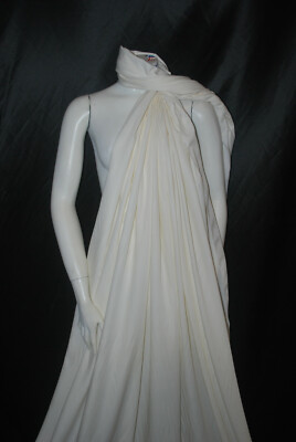 Bamboo 100% woven fabric challis undyed color facemask lining ok by the yard 