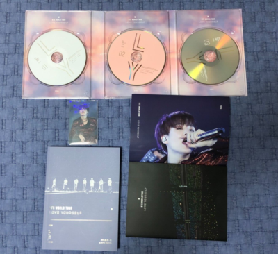BTS Love Yourself In Seoul DVD Full Set SUGA Photocard SUGA