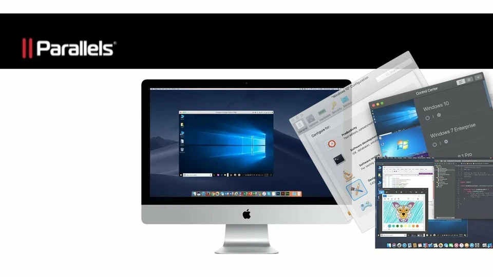 Parallels 2.2 Desktop for Intel Macs Run Windows on your Intel Mac - Image 2 of 2