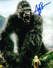 ANDY SERKIS SIGNED 8X10 PHOTO AUTHENTIC AUTOGRAPH KING KONG COA A