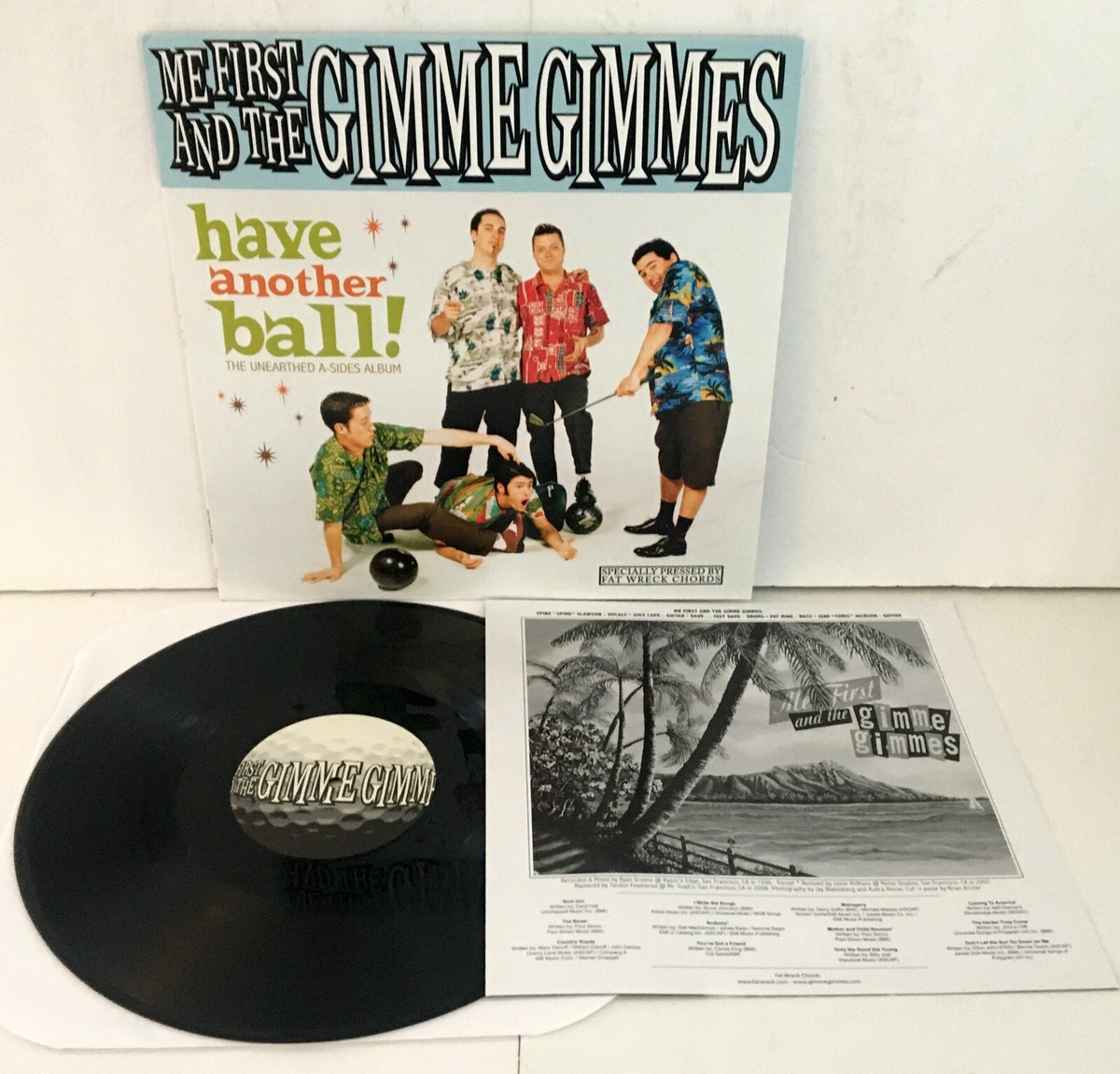 ★未開封★Me First and the Gimme Gimmes★LP盤 ME FIRST and The GIMME GIMMES have another ball Lp Record with