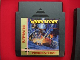 VINDICATORS NINTENDO NES VIDEO GAME CARTRIDGE TENGEN WORKS