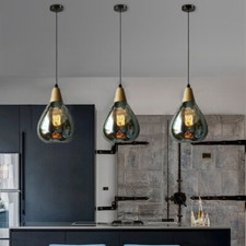 Glass Pendant Light Bedroom Ceiling Lamp Bar Lamp Kitchen Globe Pendant Lighting