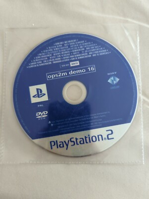 OFFIZIELLES PLAYSTATION 2 MAGAZIN OPS2M SPECIAL EDITION SCED-50151 DEMO DISC 16