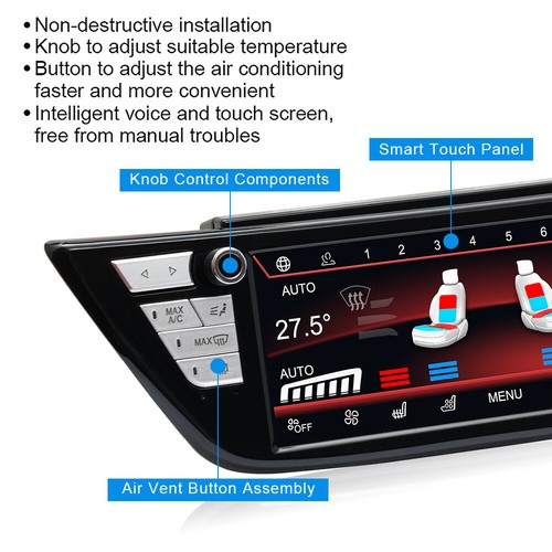 For BMW 5 Series M5 2018-22 A/C Controller LCD Touch Air Panel 8.8'' LCD Screen - Picture 8 of 12