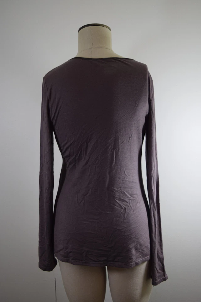 Alfani 女式 Mystic Taupe Intimates Essentials 睡衣上衣 S — 第 3/4 张图片