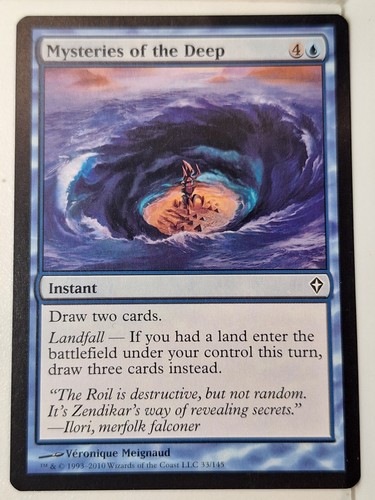 Mysteries of the Deep - Worldwake - Magic the Gathering MTG Nice! - Picture 1 of 2