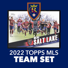 REAL SALT LAKE TEAM SET - 2022 Topps MLS (7 Cards)