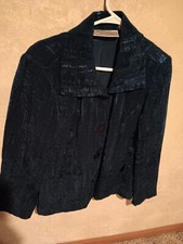 Blue Shimmer Blazer Size Medium