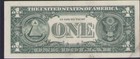 Fancy US Federal Reserve $1 Dollar Bill Serial Number F 48483444B Very Cool 2017 — photo 2