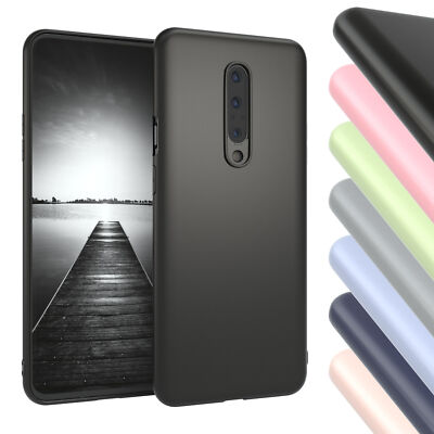 Handyhülle OnePlus 7 Pro Hülle Tasche Silikon Backcover Case Soft Cover Schutz