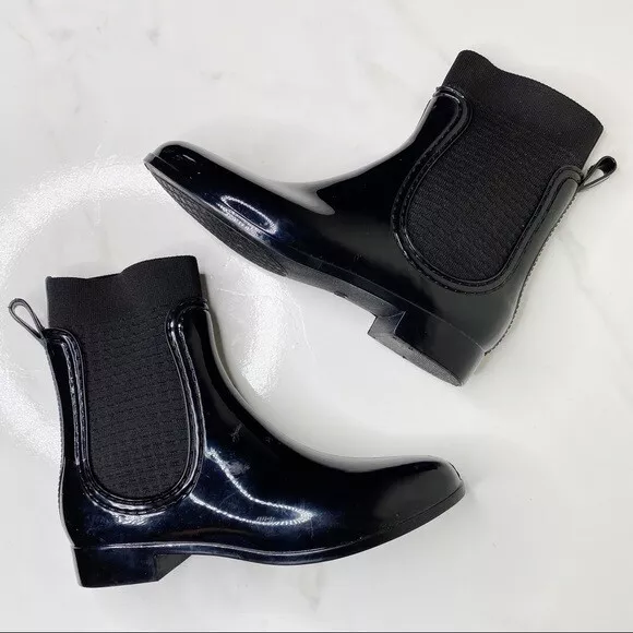 Catherine Malandrino Shiny Rain Boots Boots Size 39 Rubber Plastic | eBay