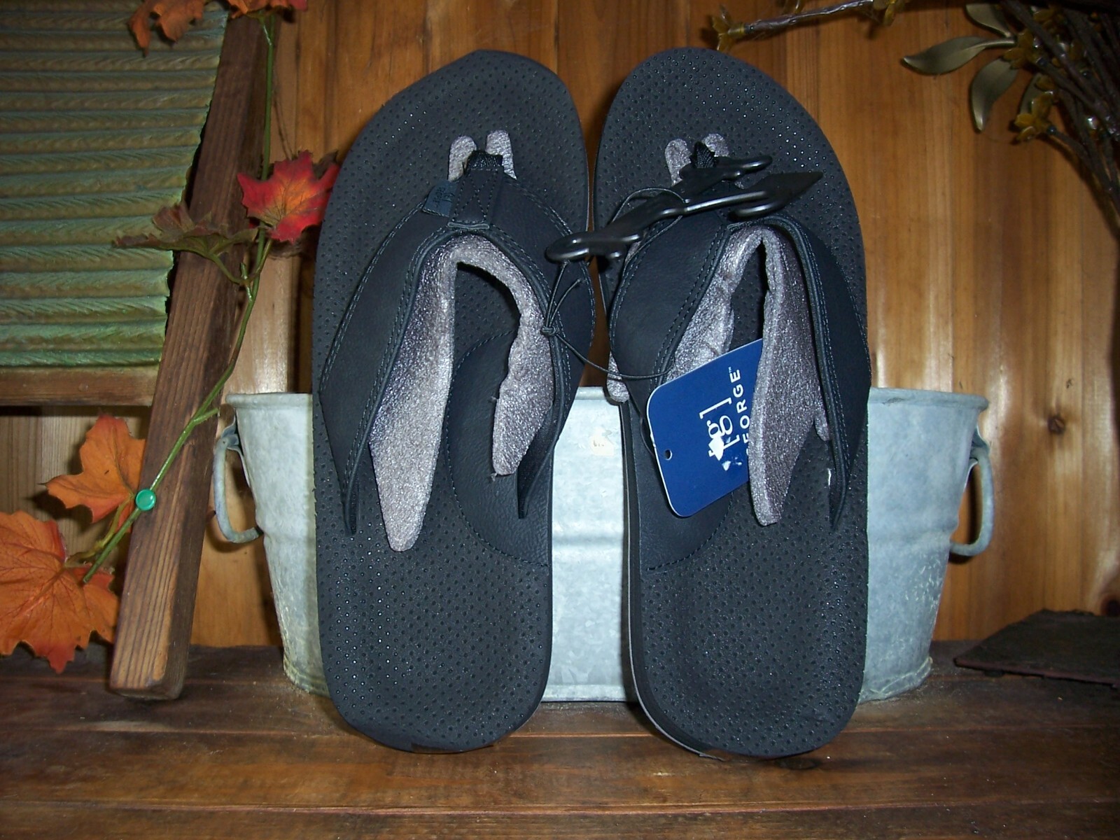 GEORGE MENS FLIP FLOPS SHOES SIZE 11 